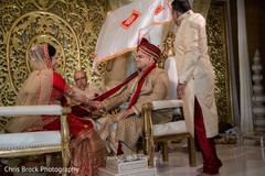 Maharani and rajah first look after Antarpat taken off. Maharani and rajah first look after Antarpat taken off.