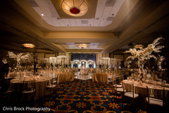 Marvelous Indian wedding reception table setup. Marvelous Indian wedding reception table setup.
