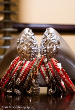 Stunning Indian bridal ceremony bangles capture. Stunning Indian bridal ceremony bangles capture.