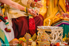 Sacred fire rituals at the Indian wedding Sacred fire rituals at the Indian wedding