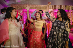 Indian guests enjoying the reception Indian guests enjoying the reception