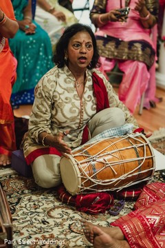 Mehndi party Dhol player capture. Mehndi party Dhol player capture.