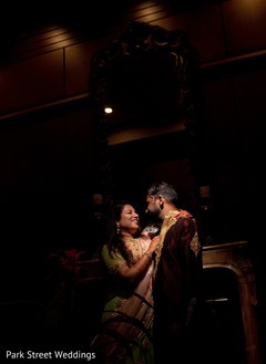Magnificent Indian bride and groom's sangeet dance. Magnificent Indian bride and groom's sangeet dance.