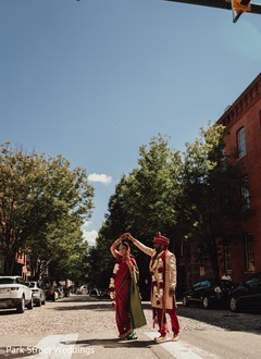 Ravishing Indian bride and grooms outdoors. Ravishing Indian bride and grooms outdoors.