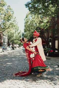 Traditional Indian bride and groom style. Traditional Indian bride and groom style.