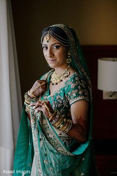 Stunning Indian bride ready for ceremony. Stunning Indian bride ready for ceremony.