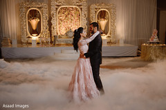 Indian lovebirds having their first dance. Indian lovebirds having their first dance.