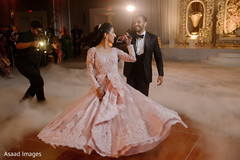 Indian couple marvelous reception dance. Indian couple marvelous reception dance.