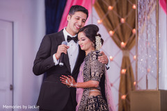 Maharani hugging the Raja during speeches Maharani hugging the Raja during speeches