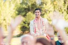 Raja during the fun Baraat Raja during the fun Baraat