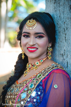 Beautiful maharani's makeup details Beautiful maharani's makeup details