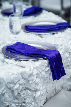 Table decor details for the Indian wedding Table decor details for the Indian wedding