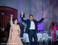 Ravishing Indian newlyweds entering the party Ravishing Indian newlyweds entering the party