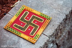 Marvelous and colorful swastika sign. Marvelous and colorful swastika sign.