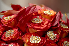 Incredible jewelry on Maharani's bouquet. Incredible jewelry on Maharani's bouquet.