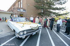 Indian groom on his baraat vehicle capture. Indian groom on his baraat vehicle capture.