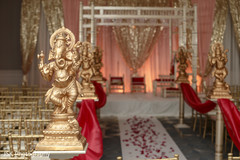 Majestic indian wedding venue decor. Majestic indian wedding venue decor.