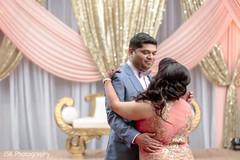 Indian lovebirds having their first dance. Indian lovebirds having their first dance.