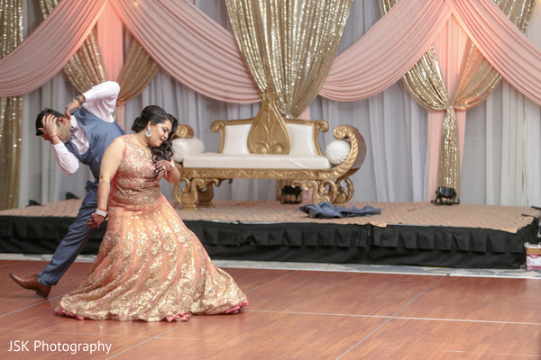 indian wedding reception,indian bride,indian groom,reception dance