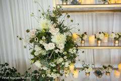 Floral arrangement details for the Indian wedding Floral arrangement details for the Indian wedding