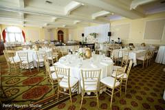 Dreamy Indian wedding reception table flower decoration. Dreamy Indian wedding reception table flower decoration.