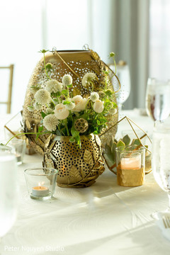 Perfect Indian wedding reception floral decor. Perfect Indian wedding reception floral decor.