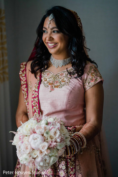 Indian bride posing for pictures Indian bride posing for pictures