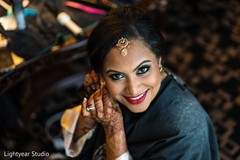 Beautiful Indian bride getting ready for the ceremony Beautiful Indian bride getting ready for the ceremony
