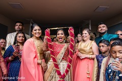 Fun capture of Maharani and bridesmaids Fun capture of Maharani and bridesmaids