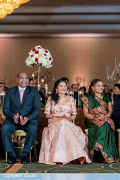See this Indian family during the reception See this Indian family during the reception