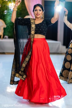 Beautiful Indian guest performing a choreography Beautiful Indian guest performing a choreography
