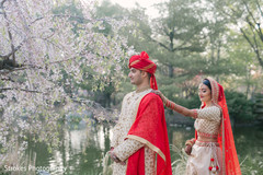 Maharani meeting the Indian groom by the river Maharani meeting the Indian groom by the river