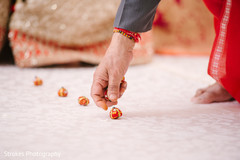 Guest placing the special wedding objects Guest placing the special wedding objects