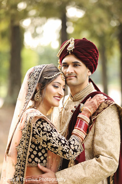 Enchanting outdoor Indian wedding photo shoot. Enchanting outdoor Indian wedding photo shoot.