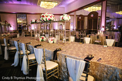 Marvelous Indian wedding reception table setup. Marvelous Indian wedding reception table setup.
