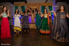 Magnificent Indian bridesmaids sangeet dance. Magnificent Indian bridesmaids sangeet dance.