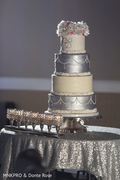 Elegant Indian wedding cake capture. Elegant Indian wedding cake capture.