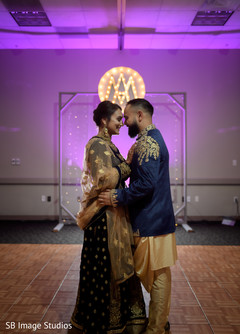 Romantic moment between the Indian lovebirds Romantic moment between the Indian lovebirds