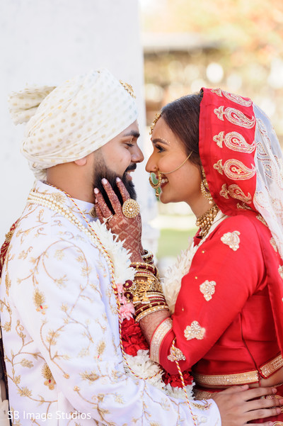 Indian wedding portrait