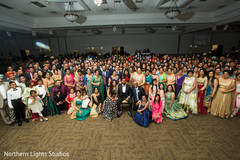 Stunning Indian wedding reception party photo. Stunning Indian wedding reception party photo.