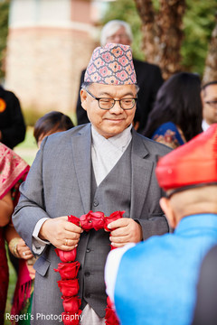 Special guest during the ceremony rituals Special guest during the ceremony rituals