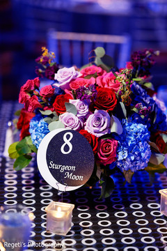 Indian wedding reception floral arrangement Indian wedding reception floral arrangement