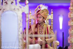 Indian groom waiting for the Maharani Indian groom waiting for the Maharani