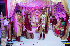 Sweet Indian couple at their wedding ceremony. Sweet Indian couple at their wedding ceremony.