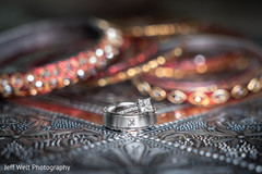 Stunning Indian wedding rings capture. Stunning Indian wedding rings capture.
