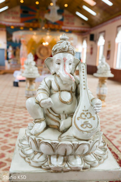Statue of Ganesha at the venue Statue of Ganesha at the venue