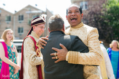 Ravishing guests during the baraat Ravishing guests during the baraat