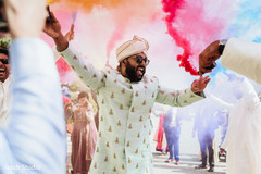 Impressive Indian groom baraat celebration. Impressive Indian groom baraat celebration.