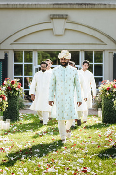 Charming Indian groom entrance to ceremony capture. Charming Indian groom entrance to ceremony capture.