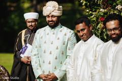 Charming Indian groom waiting for bride. Charming Indian groom waiting for bride.